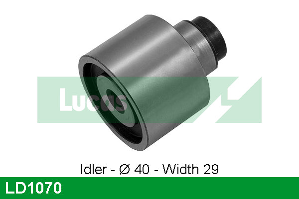 LUCAS LD1070 Galet enrouleur de courroie de distribution - réf. équiv. 532062310 T42309 VKM21148 GE35741 ATB2571